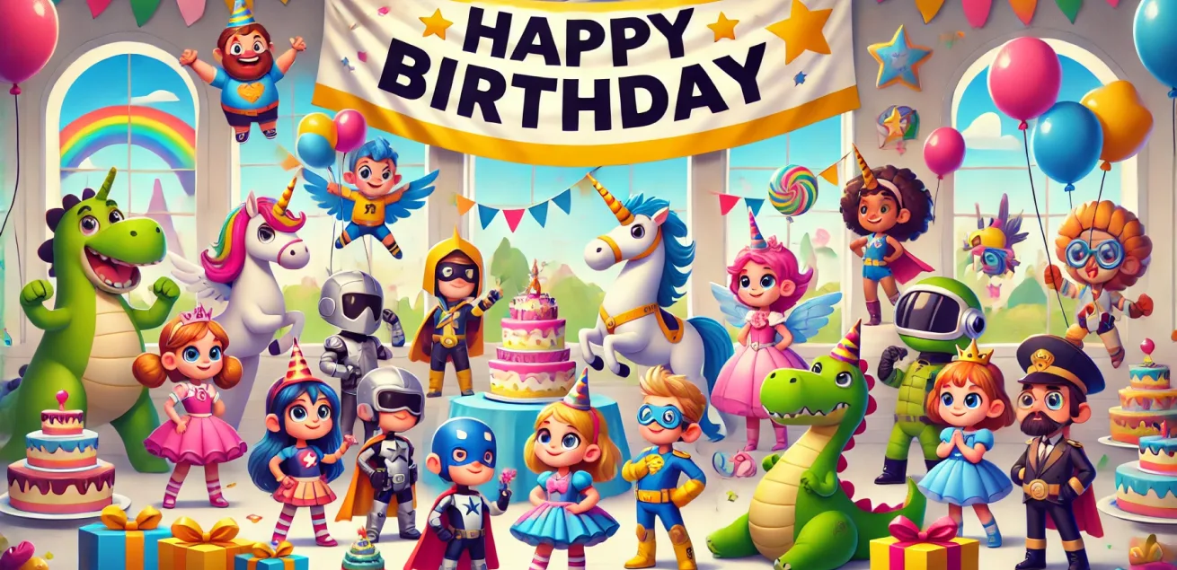 Top 5 Trending Birthday Party Themes for Kids