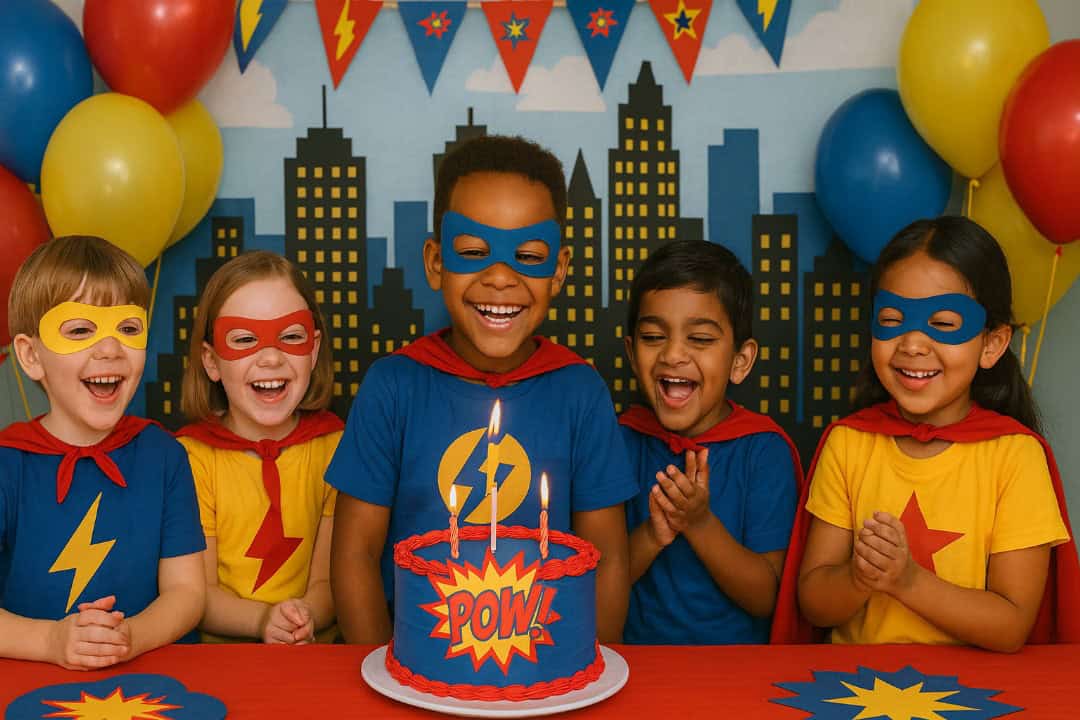 The Ultimate Superhero Birthday Party Guide_ Ideas, Games & DIY Tips