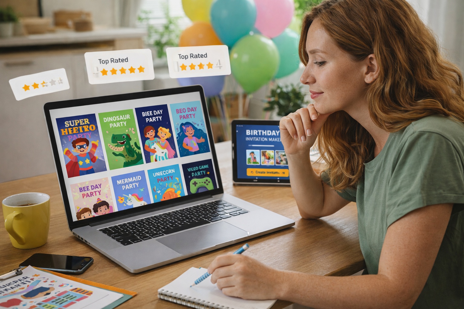 birthday invitation maker