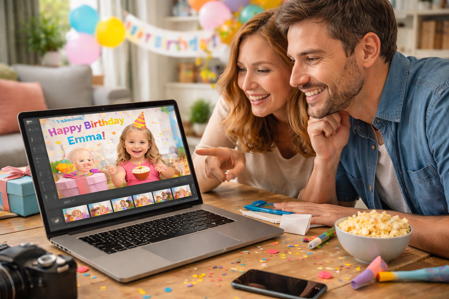 Personalized Happy Birthday Movie