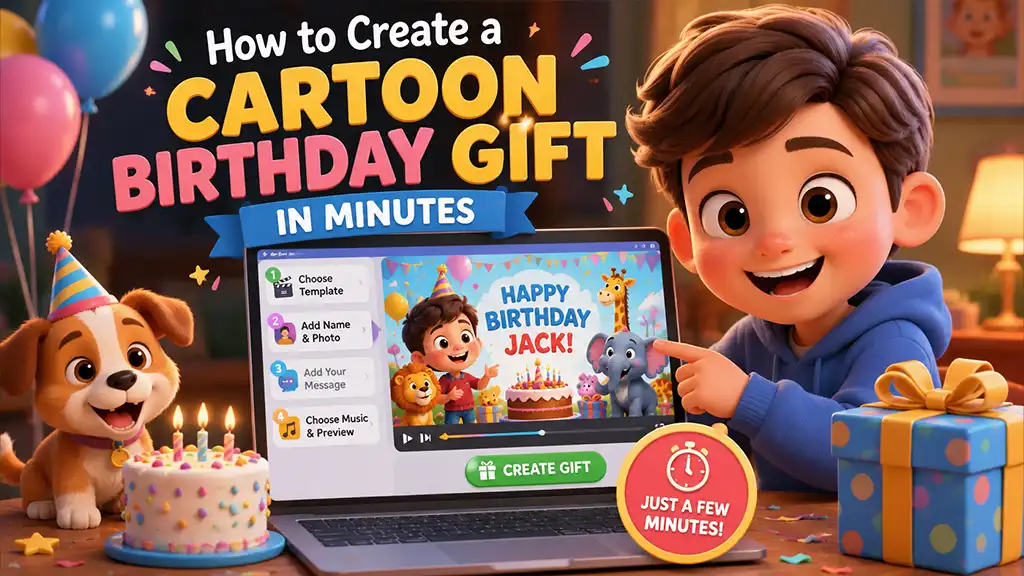 How to Create a Cartoon Birthday Gift in Minutes