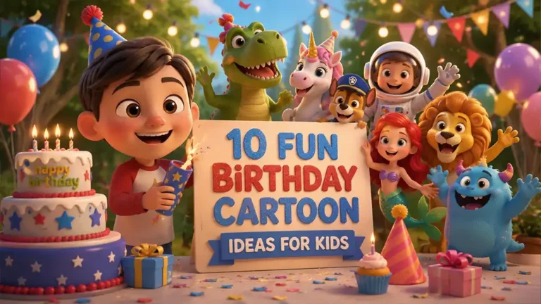 10 Fun Birthday Cartoon Ideas for Kids