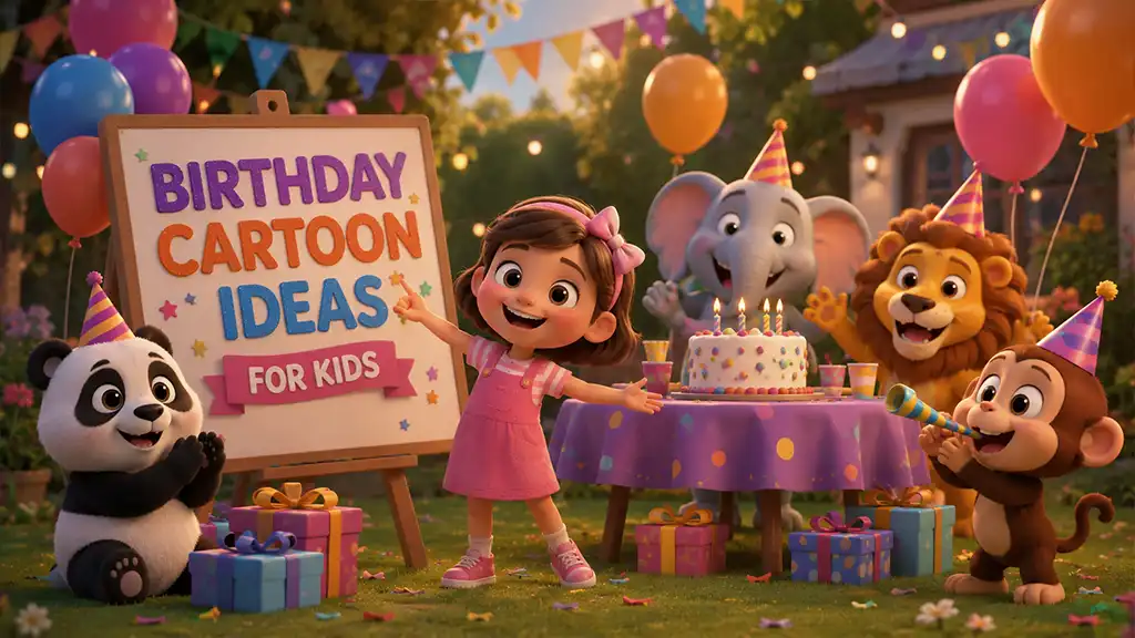 10 Fun Birthday Cartoon Ideas for Kids