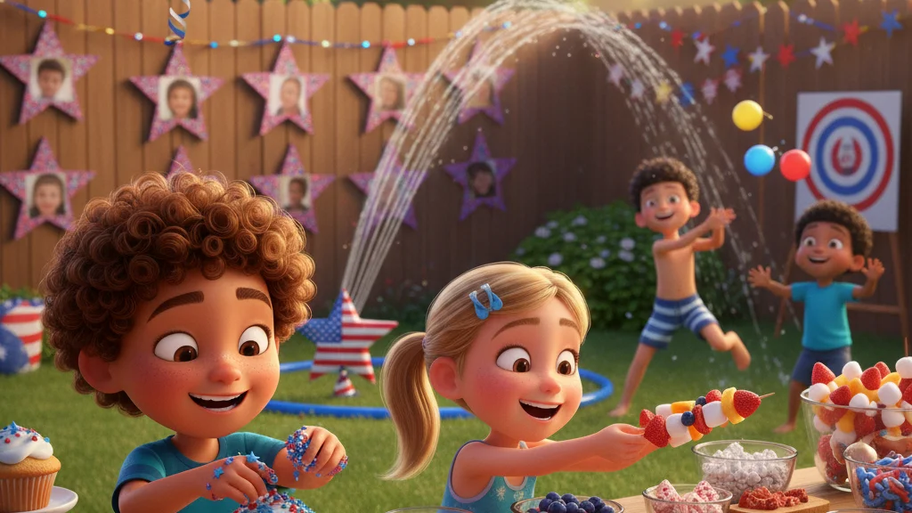 Sparkle & Pop! Dazzling July 4th Birthday Party Ideas for Kids 🎆