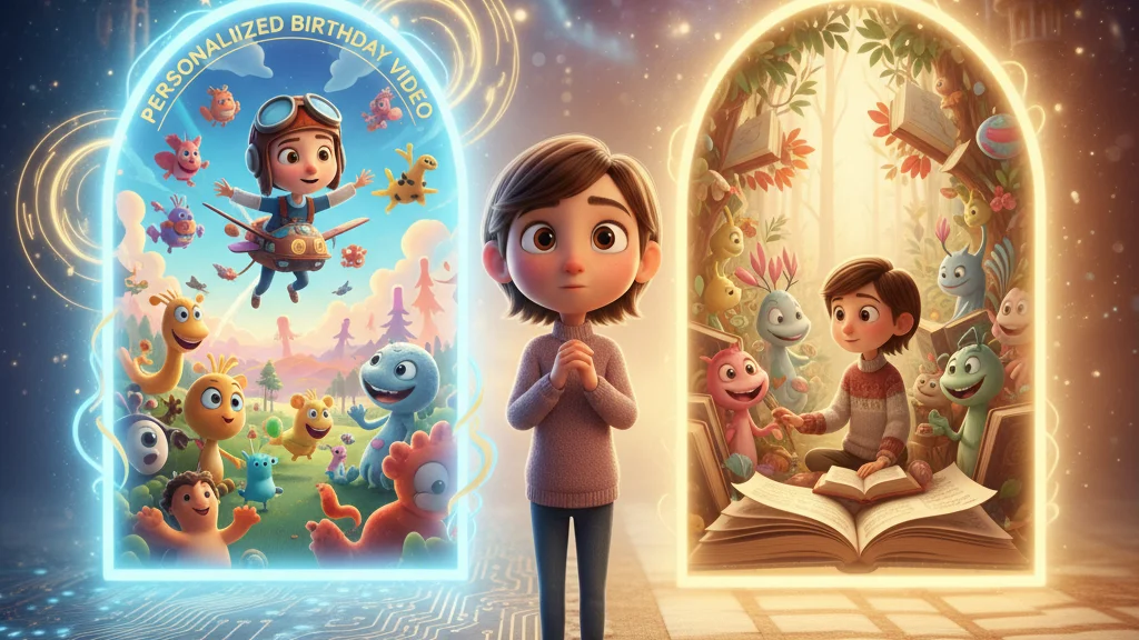 Personalized Birthday Video vs. Custom Storybook: Which Makes the Best Magical Gift? 🎥📚